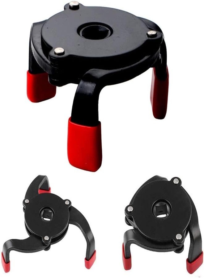 ESTAMINE Universal Oil Filter Wrench Tool Adjustable Oil Filter Spanner, Universal Oil Filter Remover, High Hardness Durable 3/8in Square Socket Tool Buckle for Most Car Models 3/4in Wrench - Image 1